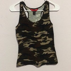 Camouflage muscle shirt